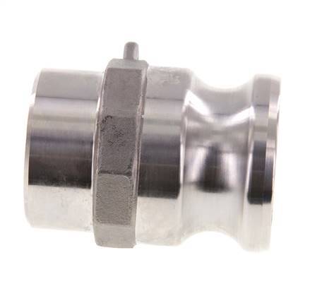 Camlock DN 40 (1 1/2'') Stainless Steel Coupling Weld End (48.3 mm) Type F (AS) MIL-C-27487