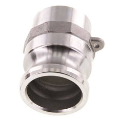 Camlock DN 40 (1 1/2'') Stainless Steel Coupling Weld End (48.3 mm) Type F (AS) MIL-C-27487