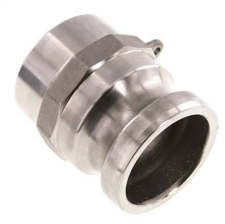 Camlock DN 50 (2'') Stainless Steel Coupling Weld End (60.3 mm) Type F (AS) MIL-C-27487