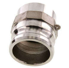 Camlock DN 75 (3'') Stainless Steel Coupling Weld End (88.9 mm) Type F (AS) MIL-C-27487