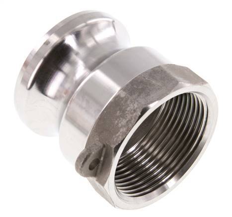 Camlock DN 40 (1 1/2'') Stainless Steel Coupling Rp 1 1/2'' Female Thread Type A MIL-C-27487
