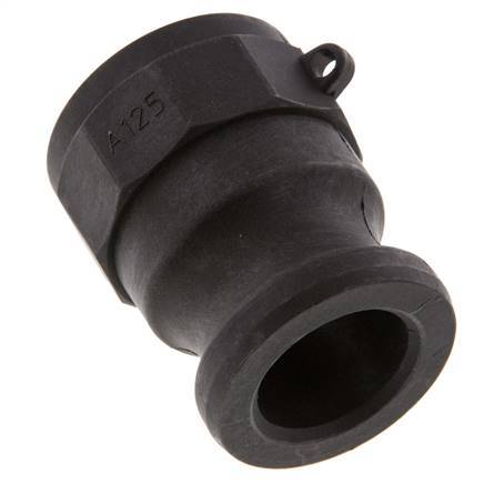 Camlock DN 32 (1 1/4'') Polypropylene Coupling Rp 1 1/4'' Female Thread Type A MIL-C-27487