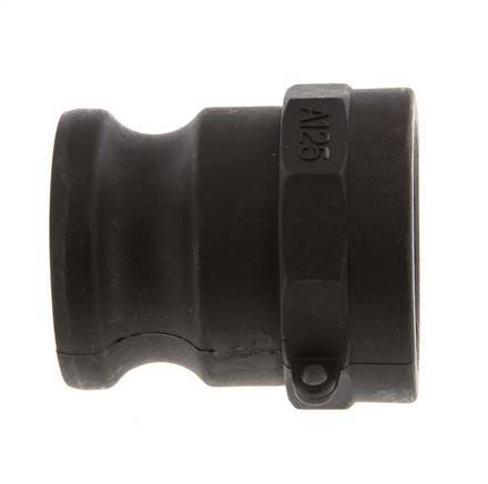 Camlock DN 40 (1 1/2'') Polypropylene Coupling Rp 1 1/4'' Female Thread Type A MIL-C-27487 [2 Pieces]