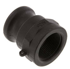 Camlock DN 40 (1 1/2'') Polypropylene Coupling Rp 1 1/4'' Female Thread Type A MIL-C-27487 [2 Pieces]