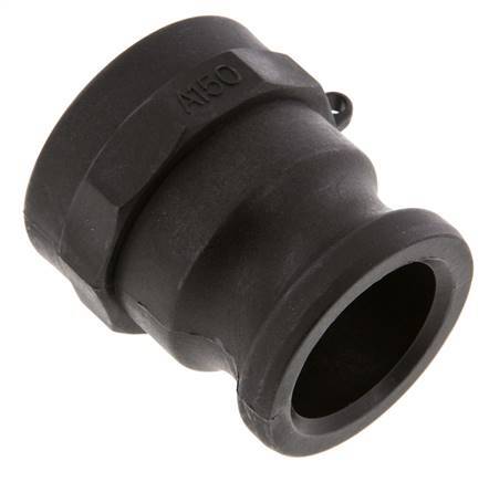 Camlock DN 40 (1 1/2'') Polypropylene Coupling Rp 1 1/2'' Female Thread Type A MIL-C-27487 [2 Pieces]