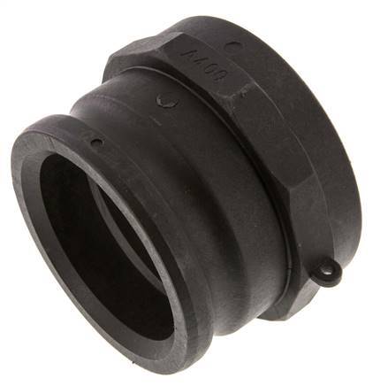 Camlock DN 90 (4'') Polypropylene Coupling Rp 4'' Female Thread Type A MIL-C-27487