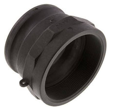 Camlock DN 90 (4'') Polypropylene Coupling Rp 4'' Female Thread Type A MIL-C-27487