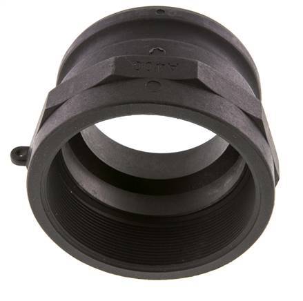 Camlock DN 90 (4'') Polypropylene Coupling Rp 4'' Female Thread Type A MIL-C-27487