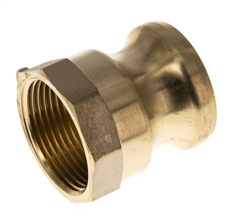 Camlock DN 32 (1 1/4'') Brass Coupling Rp 1 1/4'' Female Thread Type A MIL-C-27487