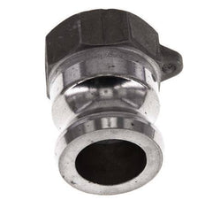 Camlock DN 25 (1'') Aluminium Coupling Rp 1'' Female Thread Type A MIL-C-27487