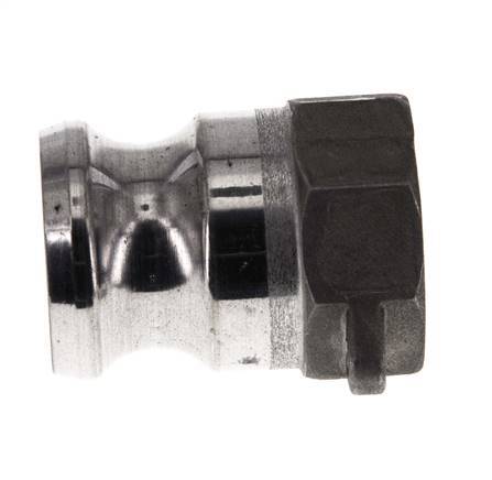 Camlock DN 25 (1'') Aluminium Coupling Rp 1'' Female Thread Type A MIL-C-27487