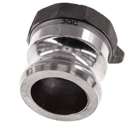 Camlock DN 40 (1 1/2'') Aluminium Coupling Rp 1 1/2'' Female Thread Type A MIL-C-27487