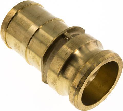 Camlock DN 60 (2 1/2'') Brass Coupling Hose Pillar (63 mm) Type E MIL-C-27487