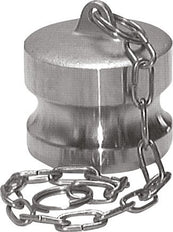 Camlock DN 140 (6'') Brass Coupling Plug Type DP MIL-C-27487