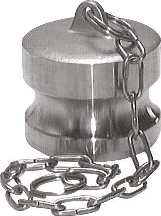 Camlock DN 140 (6'') Aluminium Coupling Plug Type DP MIL-C-27487