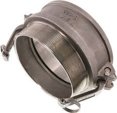 Camlock DN 140 (6'') Stainless Steel Safety Coupling R 6'' Male Thread Type B MIL-C-27487