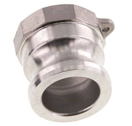 Camlock DN 40 (1 1/2'') Stainless Steel Coupling G 1 1/2'' Female Thread Type A EN 14420-7 (DIN 2828)