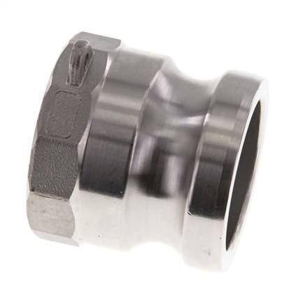 Camlock DN 50 (2'') Stainless Steel Coupling G 2'' Female Thread Type A EN 14420-7 (DIN 2828)