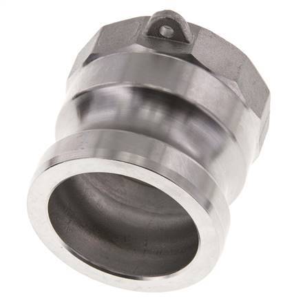 Camlock DN 50 (2'') Stainless Steel Coupling G 2'' Female Thread Type A EN 14420-7 (DIN 2828)