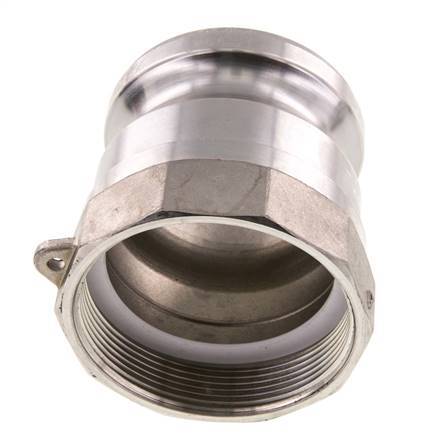 Camlock DN 60 (2 1/2'') Stainless Steel Coupling G 2 1/2'' Female Thread Type A EN 14420-7 (DIN 2828)