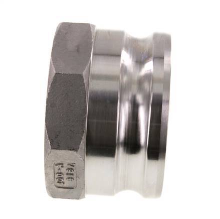 Camlock DN 90 (4'') Stainless Steel Coupling G 4'' Female Thread Type A EN 14420-7 (DIN 2828)