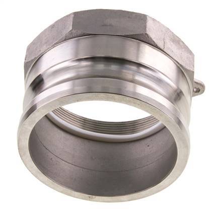 Camlock DN 90 (4'') Stainless Steel Coupling G 4'' Female Thread Type A EN 14420-7 (DIN 2828)