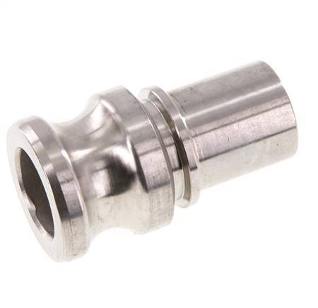 Camlock DN 32 (1 1/4'') Stainless Steel Coupling Hose Pillar (32 mm) Type E EN 14420-7 (DIN 2828)