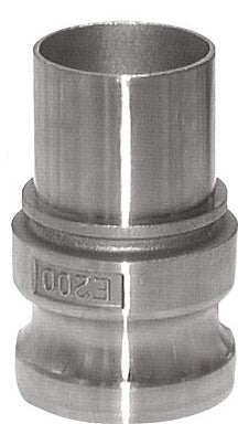 Camlock DN 90 (4'') Stainless Steel Coupling Hose Pillar (100 mm) Type E EN 14420-7 (DIN 2828)