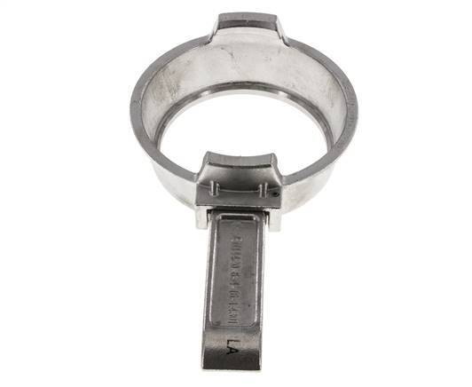 DN 80 Stainless Steel Tank Truck (TW) Clamping Ring with Lever (M-Type)