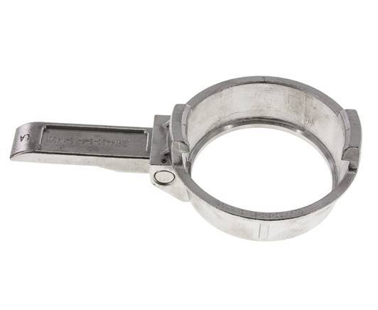 DN 80 Stainless Steel Tank Truck (TW) Clamping Ring with Lever (M-Type)