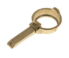 DN 50 Brass Tank Truck (TW) Clamping Ring with Lever (M-Type)