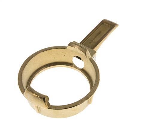 DN 80 Brass Tank Truck (TW) Clamping Ring with Lever (M-Type)