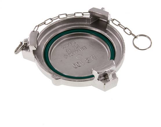 DN 100 Stainless Steel Tank Truck (TW) Cap MB Type