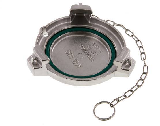 DN 100 Stainless Steel Tank Truck (TW) Cap MB Type