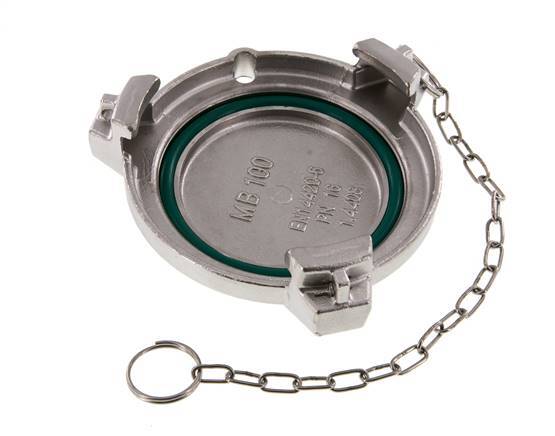 DN 100 Stainless Steel Tank Truck (TW) Cap MB Type