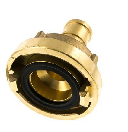 52-C (66 mm) Brass Storz Coupling 32 mm Hose Pillar Rotatable