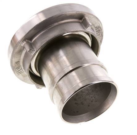 75-B (89 mm) Stainless Steel Storz Coupling 75 mm Hose Pillar Rotatable