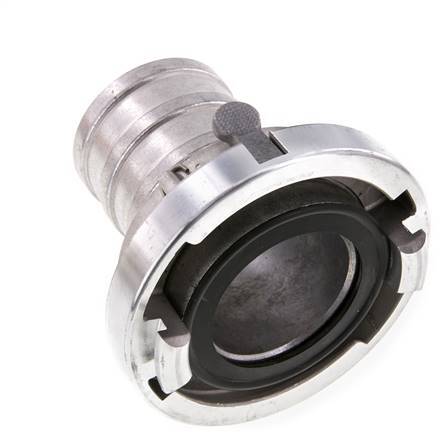 65 (81 mm) Forged Aluminum Storz Coupling 65 mm Hose Pillar Rotatable with Lock