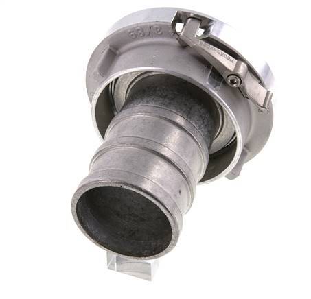 75-B (89 mm) Forged Aluminum Storz Coupling 65 mm Hose Pillar Rotatable with Lock
