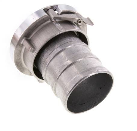75-B (89 mm) Forged Aluminum Storz Coupling 80 mm Hose Pillar Rotatable with Lock