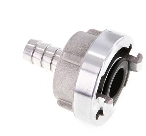 25-D (31 mm) Forged Aluminum Storz Coupling 13 mm Hose Pillar Rotatable for a PVC hose