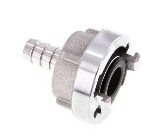 25-D (31 mm) Aluminum Storz Coupling 13 mm Hose Pillar Rotatable for a PVC hose