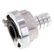 25-D (31 mm) Forged Aluminum Storz Coupling 19 mm Hose Pillar Rotatable for a PVC hose