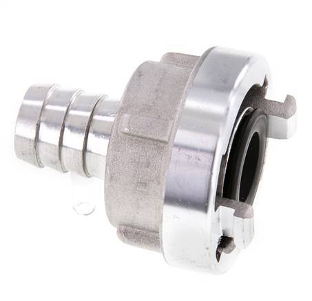 25-D (31 mm) Forged Aluminum Storz Coupling 19 mm Hose Pillar Rotatable for a PVC hose