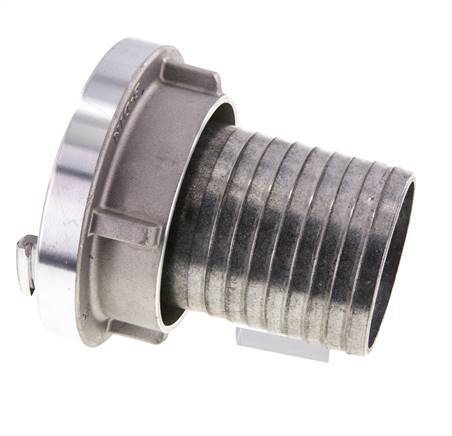 75-B (89 mm) Forged Aluminum Storz Coupling 76 mm Hose Pillar Rotatable for a PVC hose