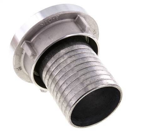 75-B (89 mm) Forged Aluminum Storz Coupling 76 mm Hose Pillar Rotatable for a PVC hose
