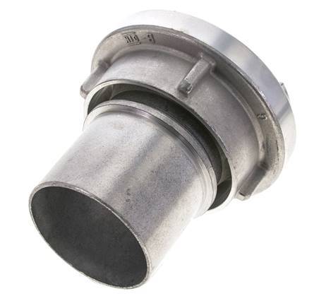 75-B (89 mm) Aluminum Storz Coupling 75 mm Hose Pillar Rotatable for Safety Clamp Connection