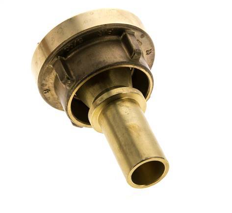 25-D (31 mm) Brass Storz Coupling 19 mm Hose Pillar Rotatable for Safety Clamp Connection