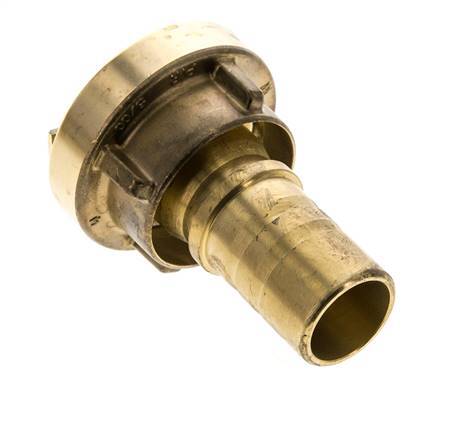 25-D (31 mm) Brass Storz Coupling 25 mm Hose Pillar Rotatable for Safety Clamp Connection