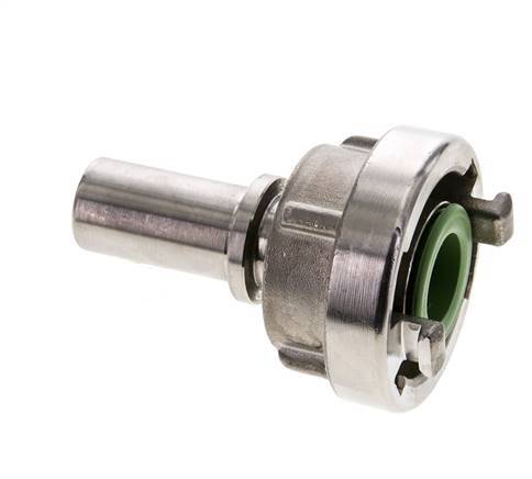 25-D (31 mm) Stainless Steel Storz Coupling 19 mm Hose Pillar Rotatable for Safety Clamp Connection